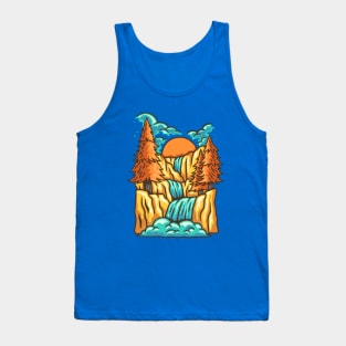 Nature Illustration Tank Top